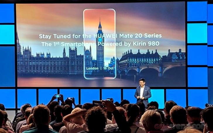 רשמי: סדרת הדגל Huawei Mate 20 תוכרז ב-16 באוקטובר